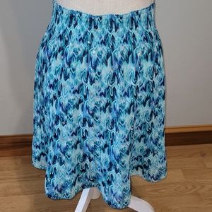 White House Black Market Pleated Skirt